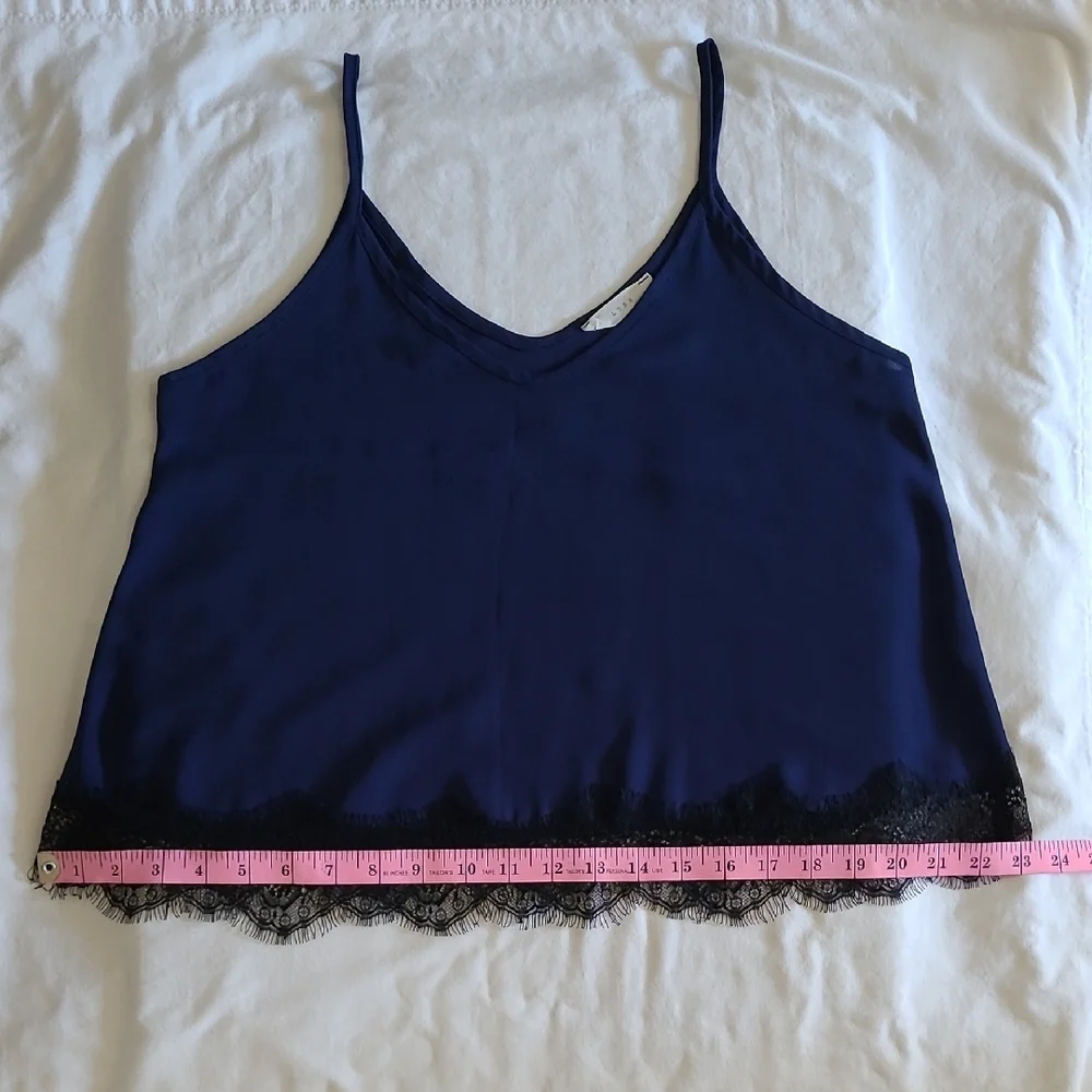 Lush blue camisole